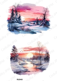 Rýžový a Soft  papír  A4 pro decoupage- R01540