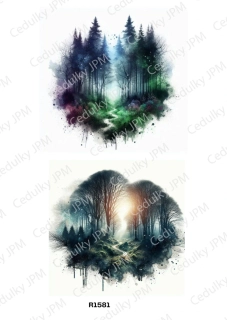 Rýžový a Soft  papír  A4 pro decoupage- R01581
