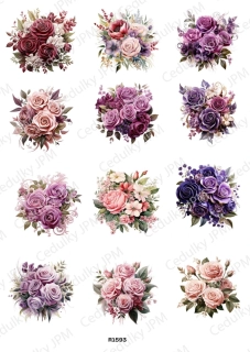 Rýžový a Soft  papír  A4 pro decoupage- R01593