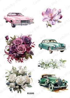 Rýžový a Soft  papír  A4 pro decoupage- R01595