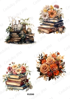 Rýžový a Soft  papír  A4 pro decoupage- R01596