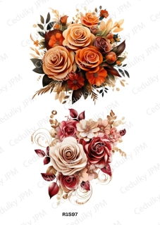 Rýžový a Soft  papír  A4 pro decoupage- R01597