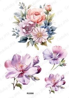 Rýžový a Soft  papír  A4 pro decoupage- R01598
