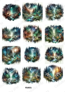 Rýžový a Soft  papír  A4 pro decoupage- R01601