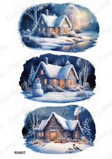 Rýžový a Soft  papír  A4 pro decoupage- R01607