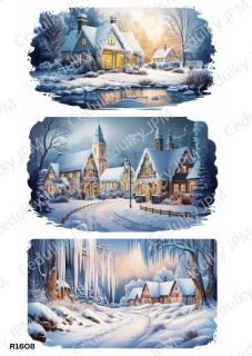 Rýžový a Soft  papír  A4 pro decoupage- R01608