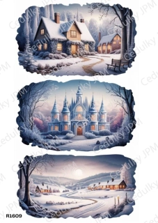 Rýžový a Soft  papír  A4 pro decoupage- R01609