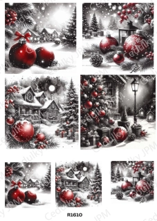 Rýžový a Soft  papír  A4 pro decoupage- R01610