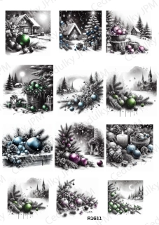 Rýžový a Soft  papír  A4 pro decoupage- R01611