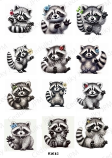 Rýžový a Soft  papír  A4 pro decoupage- R01612