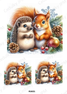 Rýžový a Soft  papír  A4 pro decoupage- R01621
