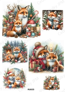 Rýžový a Soft  papír  A4 pro decoupage- R01623