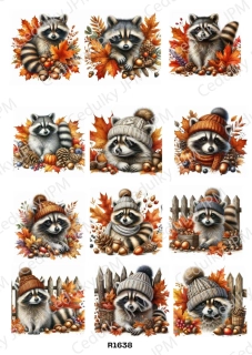 Rýžový a Soft  papír  A4 pro decoupage- R01638