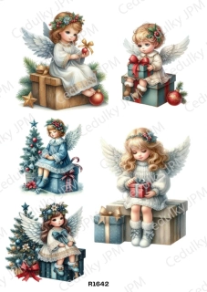 Rýžový a Soft  papír  A4 pro decoupage- R01642