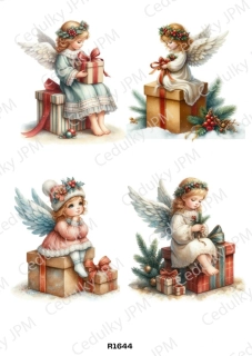 Rýžový a Soft  papír  A4 pro decoupage- R01644
