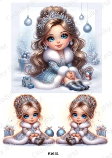 Rýžový a Soft  papír  A4 pro decoupage- R01651