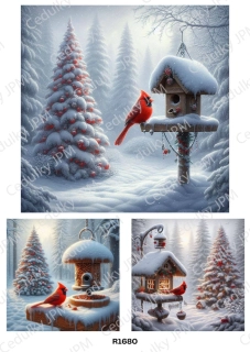 Rýžový a Soft papír A4 pro decoupage- R01680