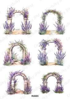 Rýžový a Soft  papír  A4 pro decoupage- R01683