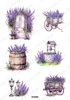 Rýžový a Soft papír A4 pro decoupage- R01686