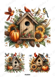 Rýžový a Soft papír A4 pro decoupage- R01694