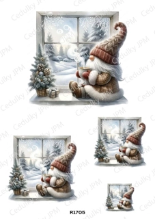 Rýžový a Soft  papír  A4 pro decoupage- R01705
