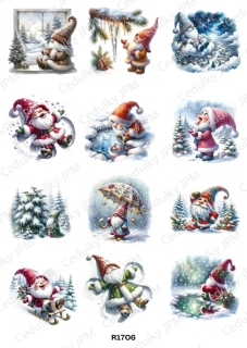 Rýžový a Soft  papír  A4 pro decoupage- R01706