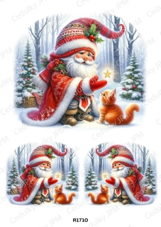 Rýžový a Soft  papír  A4 pro decoupage- R01710