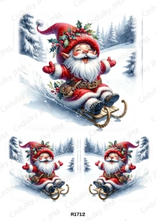 Rýžový a Soft  papír  A4 pro decoupage- R01712