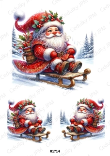 Rýžový a Soft  papír  A4 pro decoupage- R01714