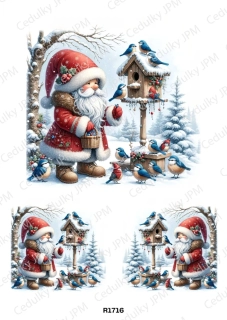 Rýžový a Soft  papír  A4 pro decoupage- R01716