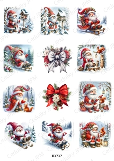 Rýžový a Soft  papír  A4 pro decoupage- R01717