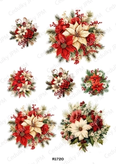 Rýžový a Soft  papír  A4 pro decoupage- R01720