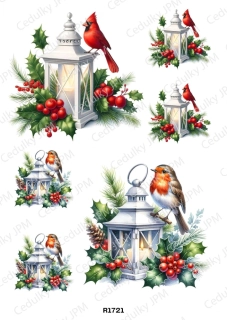 Rýžový a Soft  papír  A4 pro decoupage- R01721