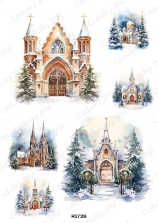 Rýžový a Soft  papír  A4 pro decoupage- R01726