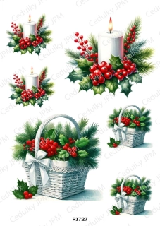 Rýžový a Soft  papír  A4 pro decoupage- R01727