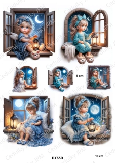 Rýžový a Soft  papír  A4 pro decoupage- R01739