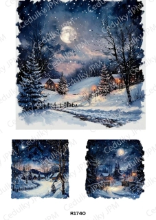 Rýžový a Soft  papír  A4 pro decoupage- R01740