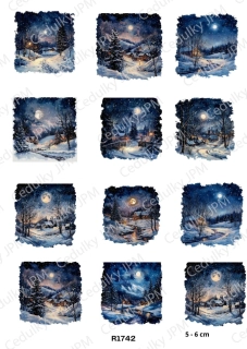 Rýžový a Soft  papír  A4 pro decoupage- R01742