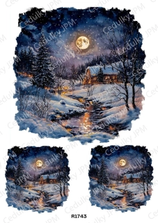 Rýžový a Soft  papír  A4 pro decoupage- R01743