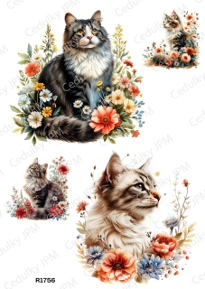Rýžový a Soft  papír  A4 pro decoupage- R01756