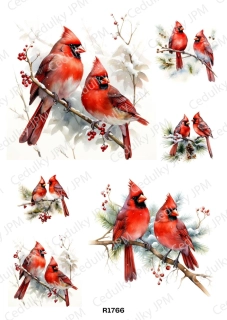Rýžový a Soft papír A4 pro decoupage- R01766