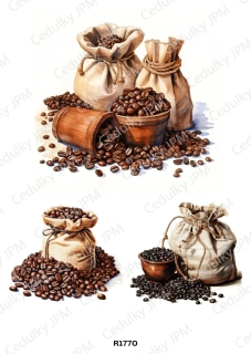 Rýžový a Soft papír A4 pro decoupage- R01770