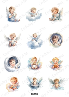 Rýžový a Soft  papír  A4 pro decoupage- R01776