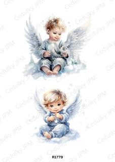 Rýžový a Soft  papír  A4 pro decoupage- R01779