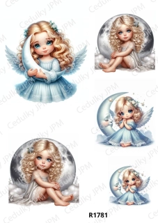 Rýžový a Soft  papír  A4 pro decoupage- R01781