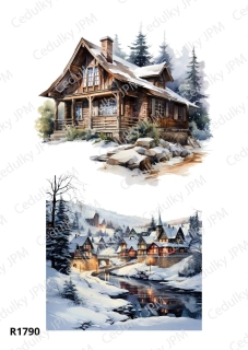 Rýžový a Soft  papír  A4 pro decoupage- R01790