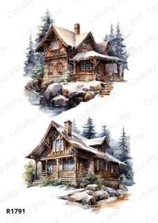 Rýžový a Soft  papír  A4 pro decoupage- R01791