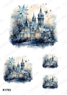 Rýžový a Soft  papír  A4 pro decoupage- R01793