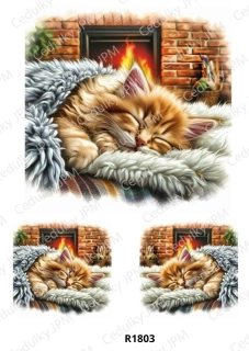 Rýžový a Soft  papír  A4 pro decoupage- R01803