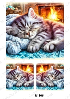 Rýžový a Soft  papír  A4 pro decoupage- R01806